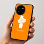 כיסוי בעיצוב אישי עם השם שלך לדגם - OnePlus 12R בעיצוב פרח
