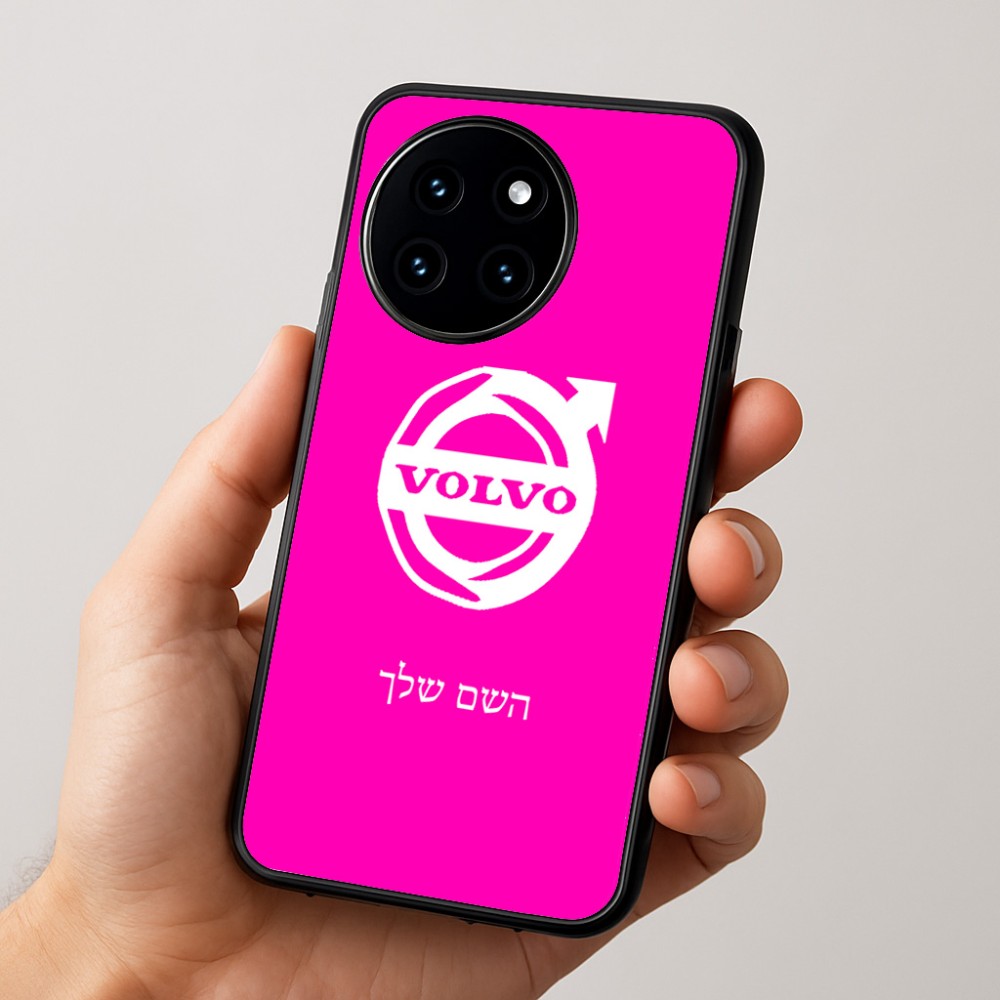 כיסוי בעיצוב אישי עם השם שלך לדגם - OnePlus 12R בעיצוב וולוו