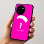 כיסוי בעיצוב אישי עם השם שלך לדגם - OnePlus 12R בעיצוב צניחה חופשית