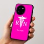 כיסוי בעיצוב אישי עם השם שלך לדגם - OnePlus 12R בעיצוב אחות מוסמכת