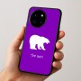 כיסוי בעיצוב אישי עם השם שלך לדגם - OnePlus 12R בעיצוב דוב