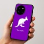 כיסוי בעיצוב אישי עם השם שלך לדגם - OnePlus 12R בעיצוב קנגורו