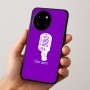 כיסוי בעיצוב אישי עם השם שלך לדגם - OnePlus 12R בעיצוב מיקרופון