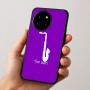 כיסוי בעיצוב אישי עם השם שלך לדגם - OnePlus 12R בעיצוב סקסופון