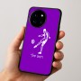 כיסוי בעיצוב אישי עם השם שלך לדגם - OnePlus 12R בעיצוב שחקן כדורגל