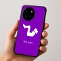 כיסוי בעיצוב אישי עם השם שלך לדגם - OnePlus 12R בעיצוב אישה מתאמנת