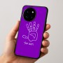 כיסוי בעיצוב אישי עם השם שלך לדגם - OnePlus 12R בעיצוב יד