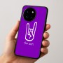 כיסוי בעיצוב אישי עם השם שלך לדגם - OnePlus 12R בעיצוב יד סלע