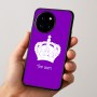 כיסוי בעיצוב אישי עם השם שלך לדגם - OnePlus 12R בעיצוב כתר מלכותי