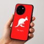 כיסוי בעיצוב אישי עם השם שלך לדגם - OnePlus 12R בעיצוב קנגורו