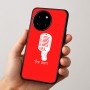 כיסוי בעיצוב אישי עם השם שלך לדגם - OnePlus 12R בעיצוב מיקרופון