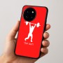 כיסוי בעיצוב אישי עם השם שלך לדגם - OnePlus 12R בעיצוב הרמת משקולות