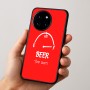 כיסוי בעיצוב אישי עם השם שלך לדגם - OnePlus 12R בעיצוב מיכל של בירה
