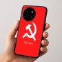 כיסוי בעיצוב אישי עם השם שלך לדגם - OnePlus 12R בעיצוב פטיש ומגל