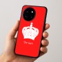 כיסוי בעיצוב אישי עם השם שלך לדגם - OnePlus 12R בעיצוב כתר מלכותי