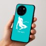 כיסוי בעיצוב אישי עם השם שלך לדגם - OnePlus 12R בעיצוב סקי