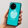 כיסוי בעיצוב אישי עם השם שלך לדגם - OnePlus 12R בעיצוב הדפס תפוח