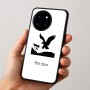 כיסוי בעיצוב אישי עם השם שלך לדגם - OnePlus 12R בעיצוב נשר אמריקאי