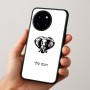 כיסוי בעיצוב אישי עם השם שלך לדגם - OnePlus 12R בעיצוב ראש פיל