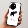 כיסוי בעיצוב אישי עם השם שלך לדגם - OnePlus 12R בעיצוב פיל