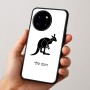 כיסוי בעיצוב אישי עם השם שלך לדגם - OnePlus 12R בעיצוב קנגורו