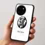 כיסוי בעיצוב אישי עם השם שלך לדגם - OnePlus 12R בעיצוב פני אריה