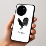 כיסוי בעיצוב אישי עם השם שלך לדגם - OnePlus 12R בעיצוב תרנגול