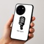 כיסוי בעיצוב אישי עם השם שלך לדגם - OnePlus 12R בעיצוב מיקרופון