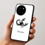 כיסוי בעיצוב אישי עם השם שלך לדגם - OnePlus 12R בעיצוב מזלות - עקרב