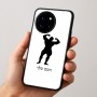כיסוי בעיצוב אישי עם השם שלך לדגם - OnePlus 12R בעיצוב פיתוח גוף