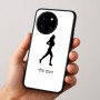 כיסוי בעיצוב אישי עם השם שלך לדגם - OnePlus 12R בעיצוב רץ רץ אישה