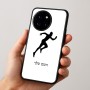 כיסוי בעיצוב אישי עם השם שלך לדגם - OnePlus 12R בעיצוב רץ
