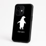 כיסוי בעיצוב אישי עם השם שלך לדגם - OnePlus 15 בעיצוב פינגווין