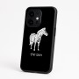 כיסוי בעיצוב אישי עם השם שלך לדגם - OnePlus 15 בעיצוב זברה