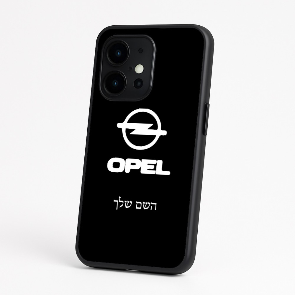 כיסוי בעיצוב אישי עם השם שלך לדגם - OnePlus 15 בעיצוב אופל