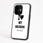 כיסוי בעיצוב אישי עם השם שלך לדגם - OnePlus 15 בעיצוב אוהב את החברה שלי