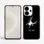 כיסוי בעיצוב אישי עם השם שלך לדגם - OnePlus 15 בעיצוב עכביש