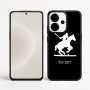 כיסוי בעיצוב אישי עם השם שלך לדגם - OnePlus 15 בעיצוב שחקן פולו - סוס