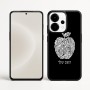 כיסוי בעיצוב אישי עם השם שלך לדגם - OnePlus 15 בעיצוב הדפס תפוח