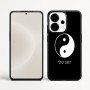 כיסוי בעיצוב אישי עם השם שלך לדגם - OnePlus 15 בעיצוב סמל יינג יאנג