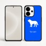 כיסוי בעיצוב אישי עם השם שלך לדגם - OnePlus 15 בעיצוב כלב