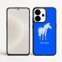 כיסוי בעיצוב אישי עם השם שלך לדגם - OnePlus 15 בעיצוב זברה