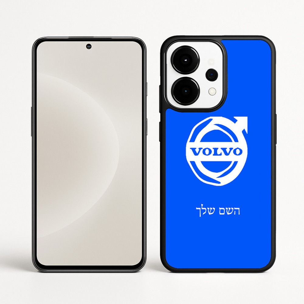כיסוי בעיצוב אישי עם השם שלך לדגם - OnePlus 15 בעיצוב וולוו