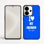 כיסוי בעיצוב אישי עם השם שלך לדגם - OnePlus 15 בעיצוב אוהב את החברה שלי