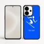כיסוי בעיצוב אישי עם השם שלך לדגם - OnePlus 15 בעיצוב סקי אולימפי