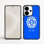 כיסוי בעיצוב אישי עם השם שלך לדגם - OnePlus 15 בעיצוב כבאי - תגית