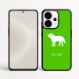 כיסוי בעיצוב אישי עם השם שלך לדגם - OnePlus 15 בעיצוב כלב