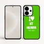 כיסוי בעיצוב אישי עם השם שלך לדגם - OnePlus 15 בעיצוב אוהב את החברה שלי
