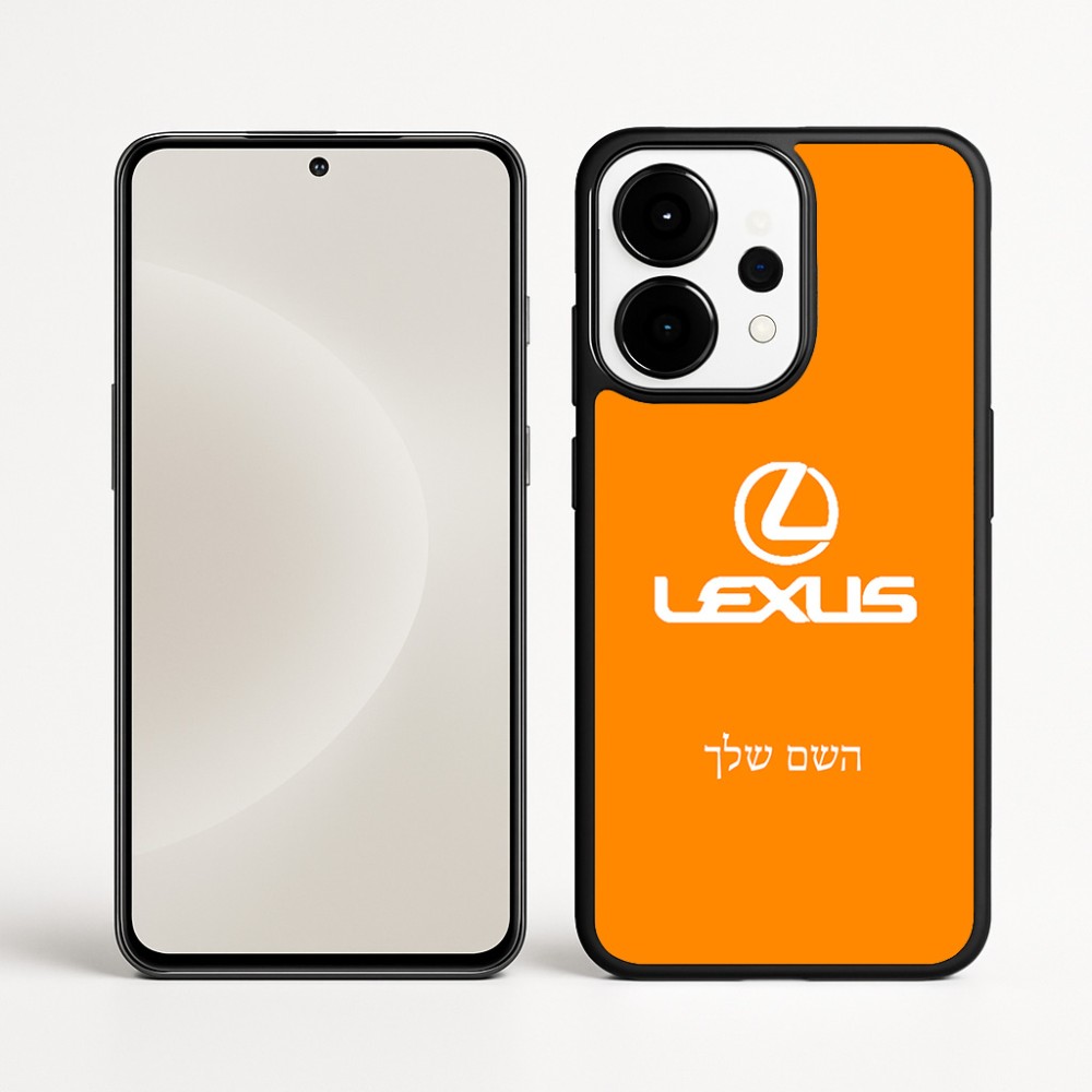 כיסוי בעיצוב אישי עם השם שלך לדגם - OnePlus 15 בעיצוב לקסוס
