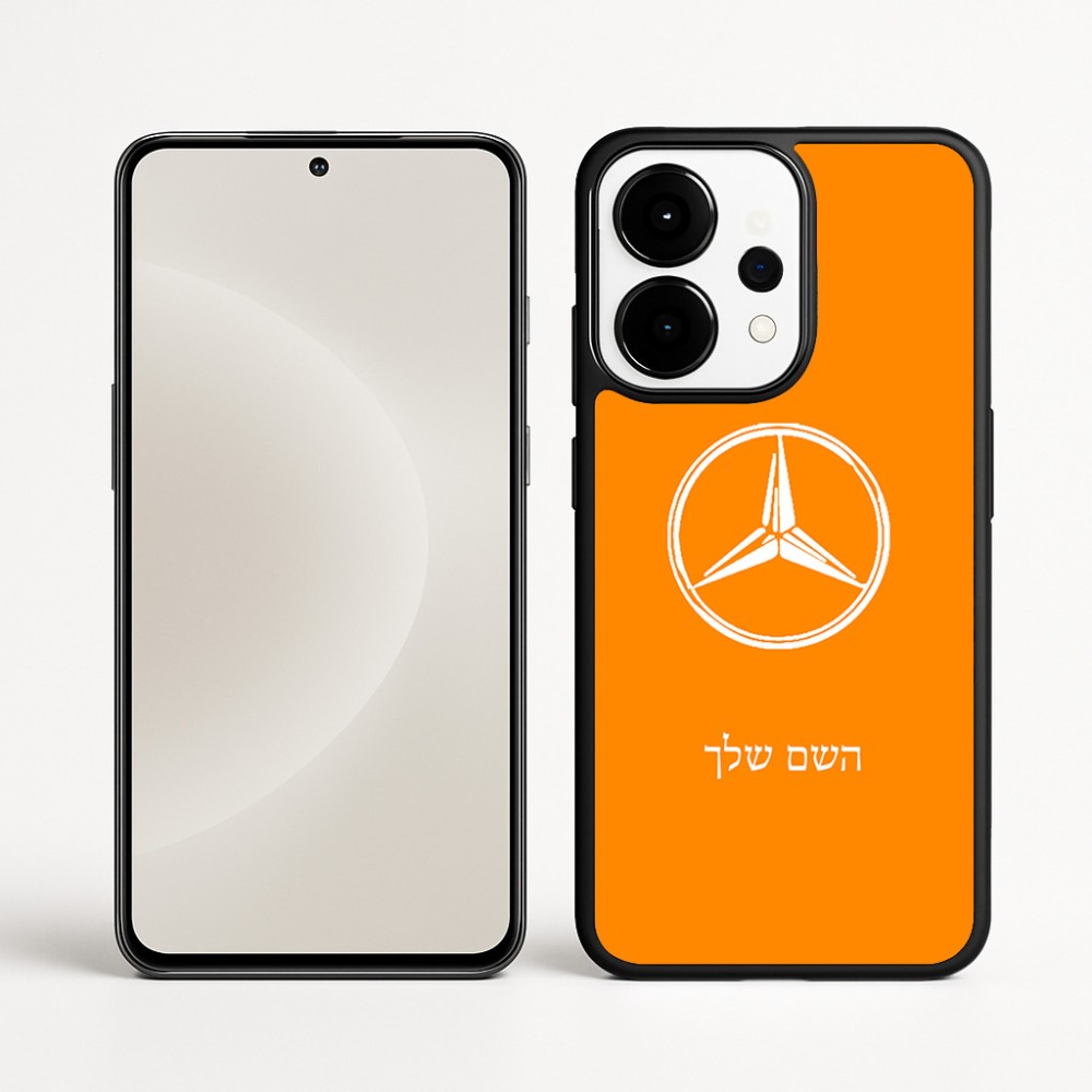 כיסוי בעיצוב אישי עם השם שלך לדגם - OnePlus 15 בעיצוב מרצדס-בנץ